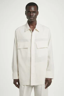 COS Matchande Set | Skjortor*UTILITY OVERSHIRT I LINNEBLANDNING